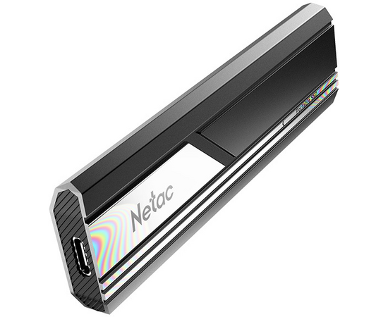  SSD Netac ZX10 (NT01ZX10-002T-32BK) 2TB USB 3.2 Gen 2 Type-C External SSD, R/W up to 1050/1050MB/s 
