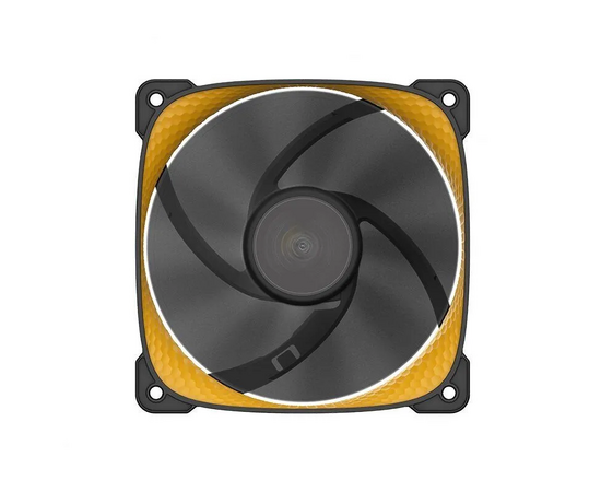  Вентилятор Geometric Future Squama 2505BY (1F2505Y112000) Single Pack / 120mm, 2000 RPM, 91.3 CFM, 35.06 dBA, Black&Yellow 
