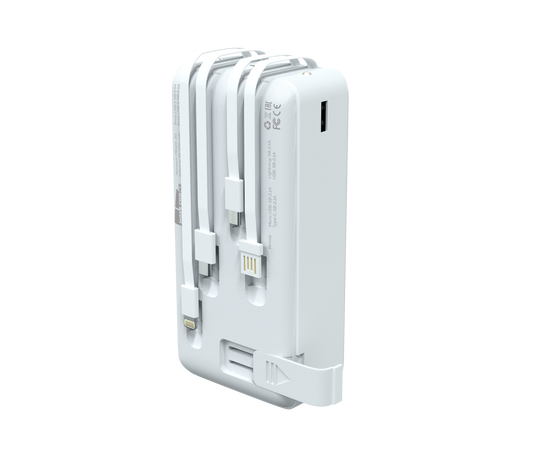  Внешний аккумулятор 30000mAh Smart 2USB 2.1A More choice PB42S-30 (White) 