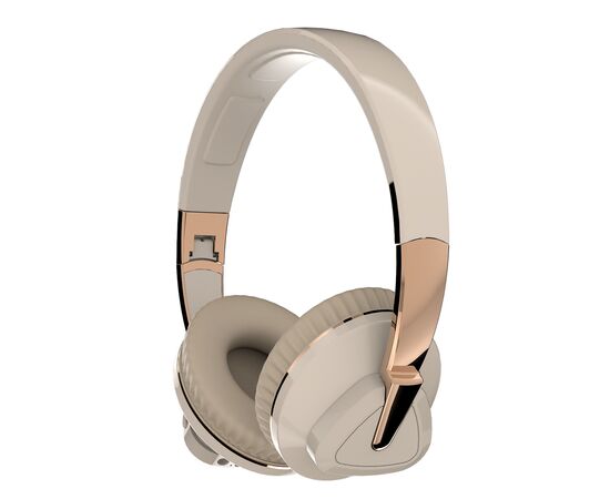  Bluetooth-наушники накладные 5.0 400mAh More choice HW33 (Beige) 