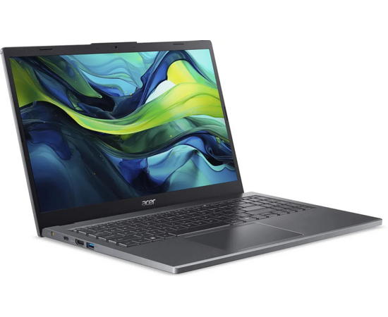  Ноутбук Acer Aspire 15 A15-51M-36HA (NX.KXRCD.008) Core 3 100U 16Gb SSD512Gb Intel Graphics 15.6" IPS FHD (1920x1080) noOS metall 