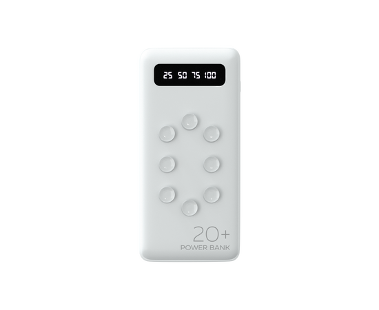  Внешний аккумулятор 20000mAh Smart 2USB 2.1A More choice PB42S-20 (White) 