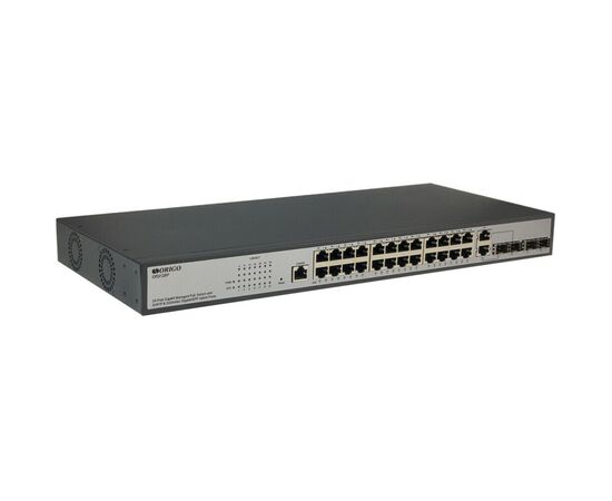  Коммутатор управляемый Origo OS3128P/250W OS3128P/250W/A1A 24x1Гбит/с 2xКомбо(1000BASE-T/SFP) 2SFP 250W 