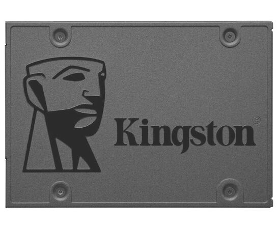  Внутренний SSD  Kingston    480GB  A400, SATA-III, R/W - 450/500 MB/s, 2.5", TLC 