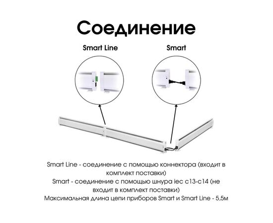  Плинтусный электрообогреватель Mr.Tektum Smart AG-SMART16-WL 675вт 1,6м белый 