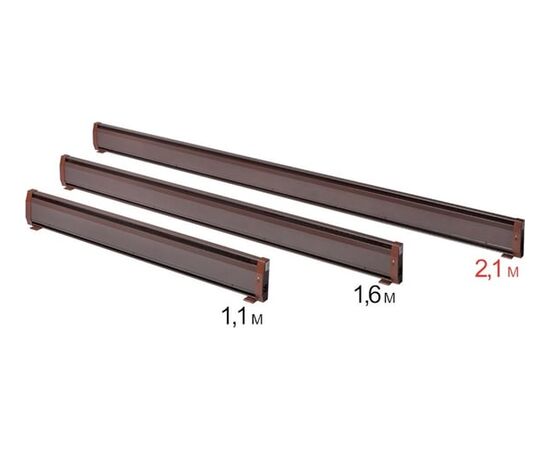  Плинтусный электрообогреватель Mr.Tektum Smart Line AG-SMART21-BRL 900Вт 2,1м Коричневый 