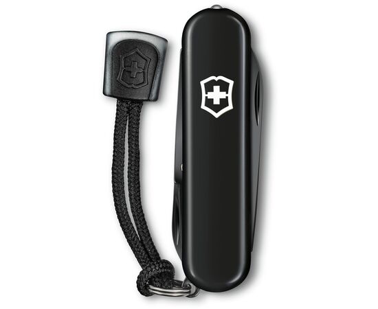  Нож перочинный Victorinox Signature Lite Onyx Black (0.6226.31P) 58мм 8функций черный подар.коробка 