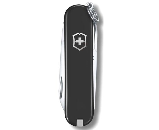  Нож перочинный Victorinox Classic Dark Illusion (0.6223.3G) 58мм 7функц. черный карт.коробка 
