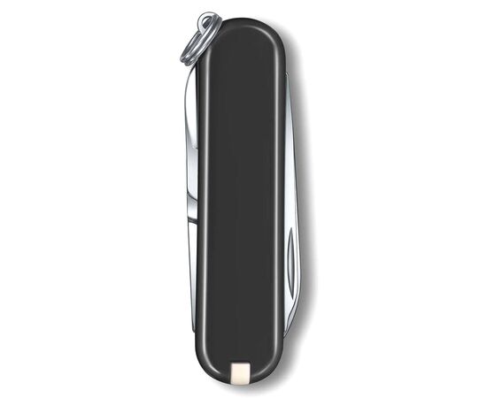  Нож перочинный Victorinox Classic Dark Illusion (0.6223.3G) 58мм 7функц. черный карт.коробка 