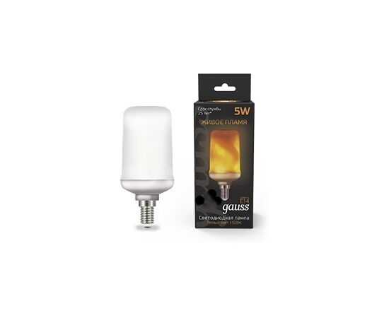  Лампа GAUSS E14 157401105 LED свеча 5Вт одна шт. 
