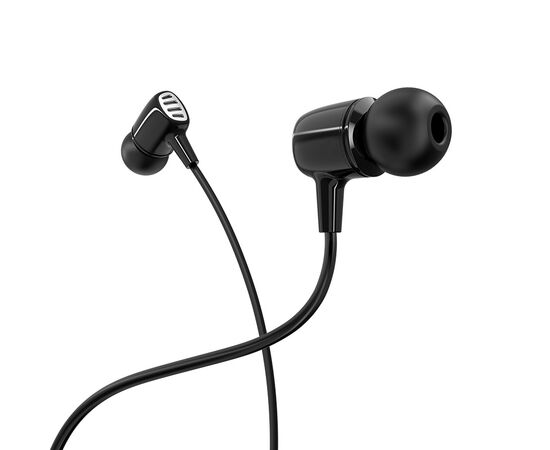  Наушники вакуумные AUX разъём с МК и рег.громкости длина 1.2м Borofone BM43 (Black) 