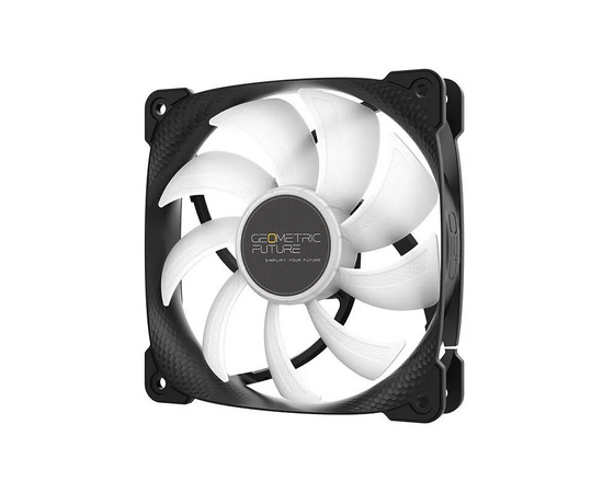  Вентилятор Geometric Future Squama 2501B (1F2501B112000) Single Pack / 120mm, 2000 RPM, 80.81 CFM, 34.2 dBA, 5V ARGB, Black 