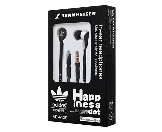  Проводные наушники с микрофоном внутриканальные [ORG] AD-A13s Jack 3,5 (black) (52806) 