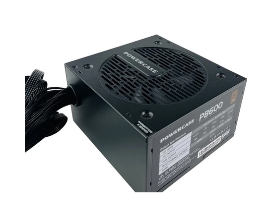  Блок питания Powercase PB600 (PS-600B-DC) (80 Plus Bronze, ATX 2.31, 600W, APFC, DC-DC, 120mm Fan) 