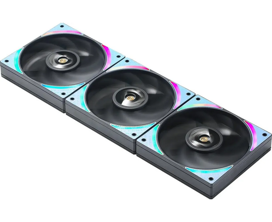  Вентилятор Formula Air Bridge Plus BK, ARGB 120x120x25mm черный 4-pin + 3-pin 27.2dB Ret 