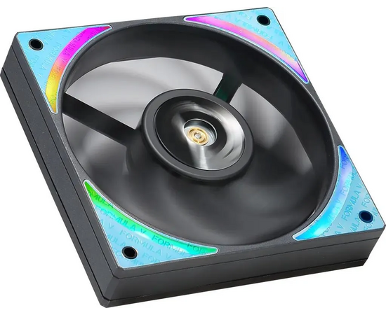  Вентилятор Formula Air Bridge Plus BK, ARGB 120x120x25mm черный 4-pin + 3-pin 27.2dB Ret 