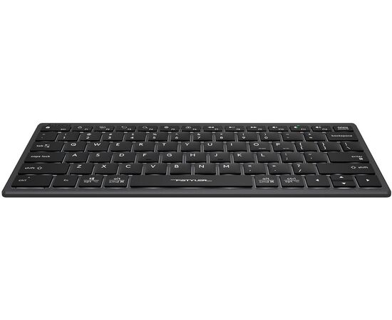  Клавиатура A4Tech Fstyler FX61 серый USB slim LED (FX61 Grey) 
