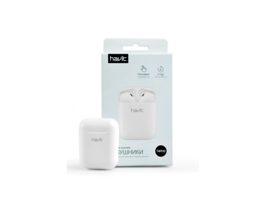  Гарнитура беспроводная вкладыши HAVIT HV-TW932 Bluetooth V5.0 TWS. 