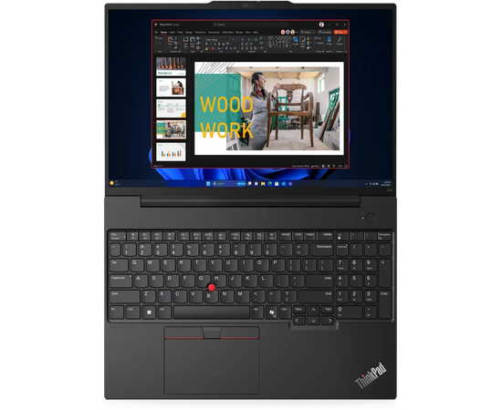  Ноутбук Lenovo ThinkPad E16 Gen 2 (21MA004VRT) Core Ultra 5 125U/16Gb/SSD512Gb/16.0"/IPS/WUXGA/NoOs/black 