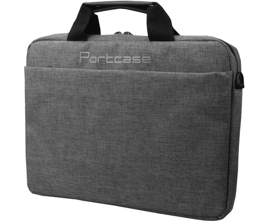  Сумка для ноутбука PortCase KCB-1614 grey 14", серый 