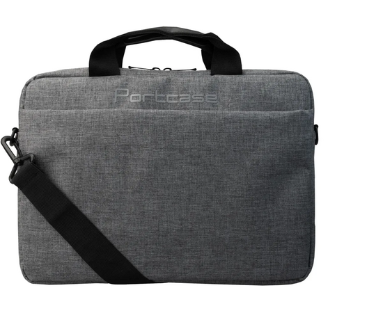  Сумка для ноутбука PortCase KCB-1614 grey 14", серый 
