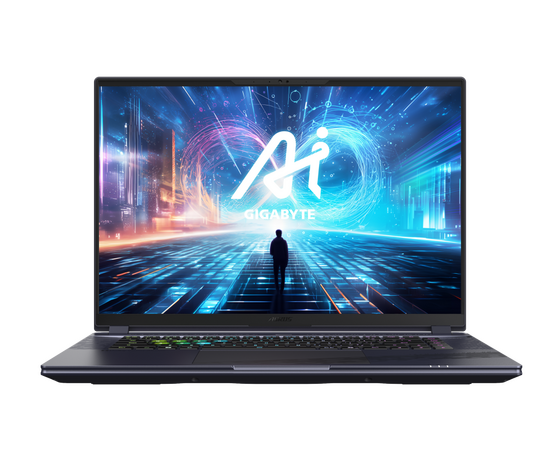  Ноутбук GIGABYTE Aorus 16X (9KG-43KZC54SD) Core i7-13650HX/16Gb/SSD1Tb/RTX4060 8Gb/16.0"/IPS/WQXGA/Dos/gray 