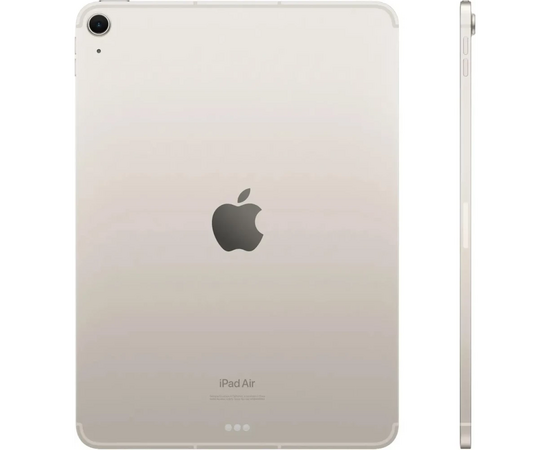  Планшет Apple iPad Air 2024 Wi-Fi+Cellular A2903 (MUXK3HN/A) 8/256 GB 11" M2 5G, 2360 x 1640, iOS, сияющая звезда 