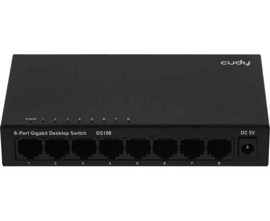  Коммутатор неуправляемый Cudy GS108 (L2) 8x1Гбит/с 