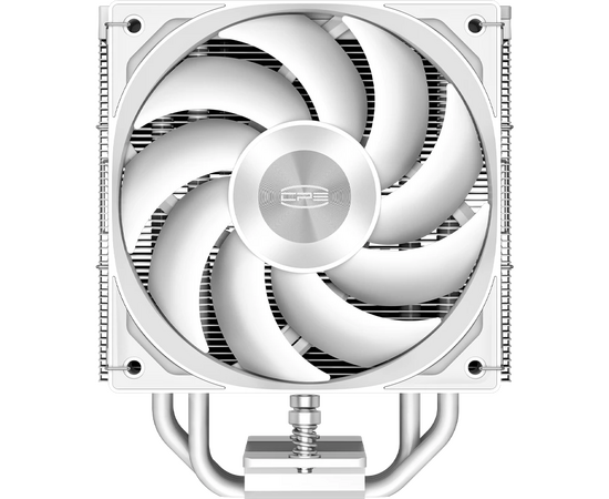  Кулер PcCooler RZ400 V2 WH (230W, 4-pin PWM, 155mm, Al/Cu, 4x6mm, 1x120mm, 86.73CFM, 32dBA, 2200RPM) 