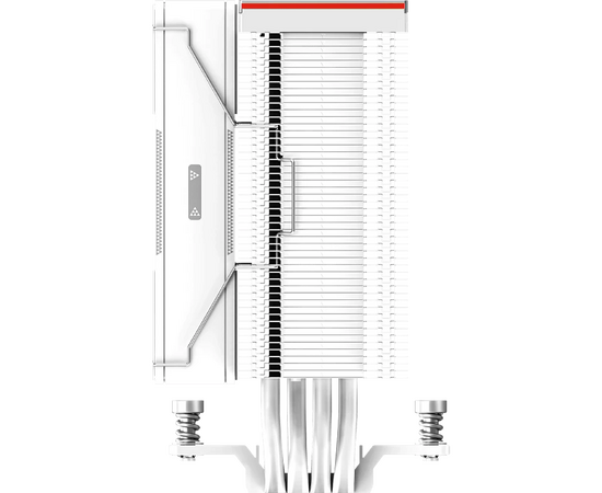  Кулер PcCooler RZ400 V2 WH (230W, 4-pin PWM, 155mm, Al/Cu, 4x6mm, 1x120mm, 86.73CFM, 32dBA, 2200RPM) 