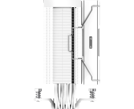  Кулер PcCooler RZ400 V2 WH (230W, 4-pin PWM, 155mm, Al/Cu, 4x6mm, 1x120mm, 86.73CFM, 32dBA, 2200RPM) 