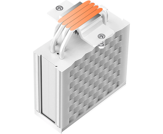  Кулер PcCooler RZ400 V2 WH (230W, 4-pin PWM, 155mm, Al/Cu, 4x6mm, 1x120mm, 86.73CFM, 32dBA, 2200RPM) 