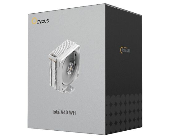  Кулер Ocypus Iota A40 WH White (Iota-A40-WH1NNWD00X-GL) 220W/ All Intel/ AMD AM*/ Digital display / Screws 