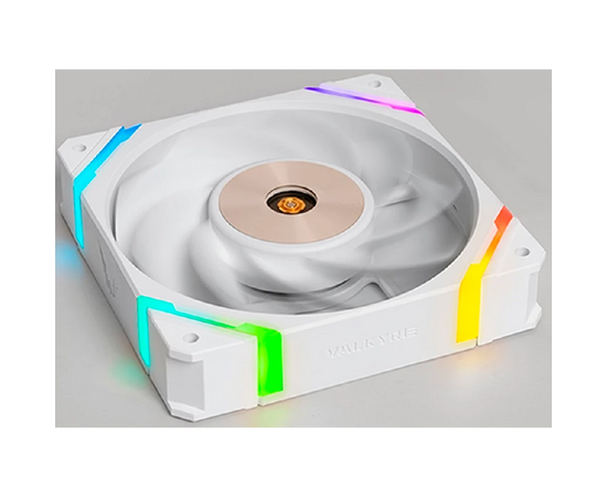  Вентилятор Valkyrie X12 ARGB Reverse White (HW X12ER-W) / 120mm, ARGB 5V 3pin, PWM 12V 4pin, 800-2150RPM, 80CFM, 29dBA 