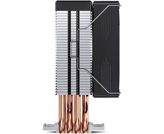 Кулер JONSBO CR-1300 Evo Black LGA1700/1200/115X/AM5/AM4 (TDP 160W, PWM, 90mm Dynamic Multi-Color LED Fan, 4 тепловые трубки, 4-pin) Retail 