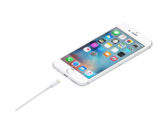  Дата-кабель Apple (ME291ZM/A) Lightning to USB Cable 0.5м белый 