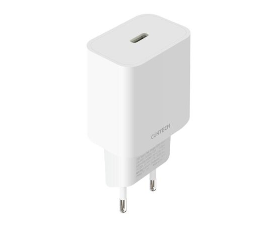  СЗУ Xiaomi Mi Cuktech/ZMI 1xType-C 20Вт QC 3.0 PD2.0 charger 3A (HA716C White) белый 
