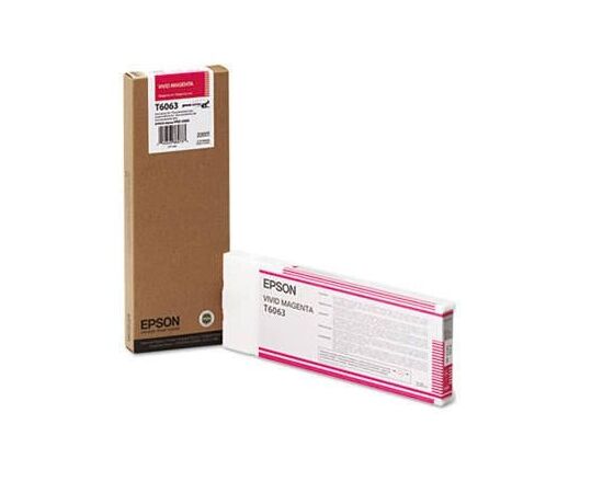  Картридж струйный Epson T6063 C13T606300 пурпурный (220мл) для Epson St Pro 4880 