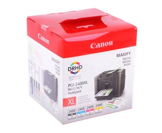  Картридж струйный Canon PGI-2400XL 9257B004 черный/голубой/пурпурный/желтый набор для Canon iB4040/МВ5040/5340 