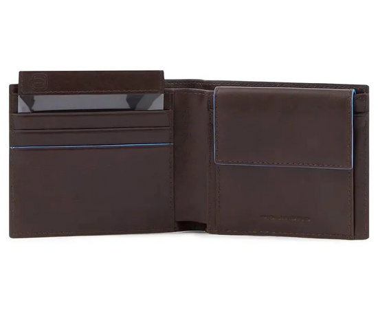  Кошелек мужской Piquadro Blue Square Revamp PU4188B2VR/MO кожа натуральная, коричневый 