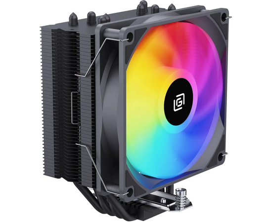  Кулер Оклик OG-CPC180FRGB-PWM1 RGB Soc-AM5/AM4/1151/1200/2066/2011/1700 черный 4-pin 20dB Al+Cu 180W 820gr Ret 