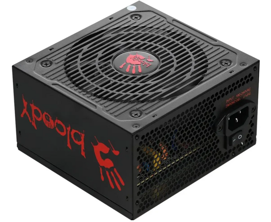  Блок питания BLOODY BD-PS500W, 500Вт, 120мм, черный, retail 