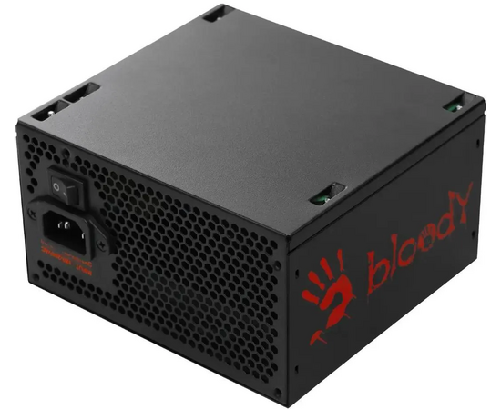  Блок питания BLOODY BD-PS500W, 500Вт, 120мм, черный, retail 