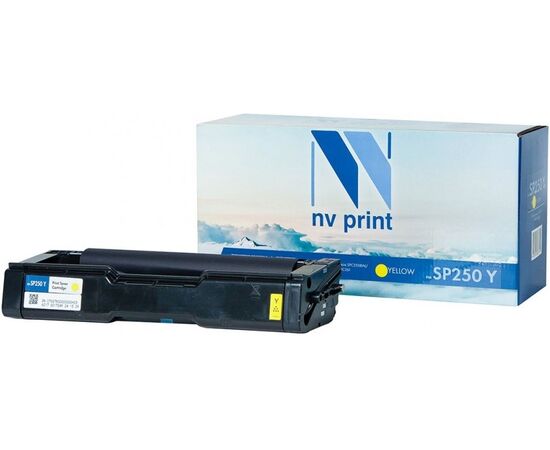  Тонер-картридж NV Print NV-SP250Y Yellow для Ricoh Aficio SPC250DN/SPC260/SPC261 (1600k) 