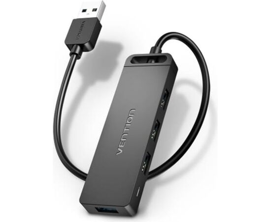  Концентратор Vention CHLBB OTG USB 3.0 на 4 порта черный 0.15м 