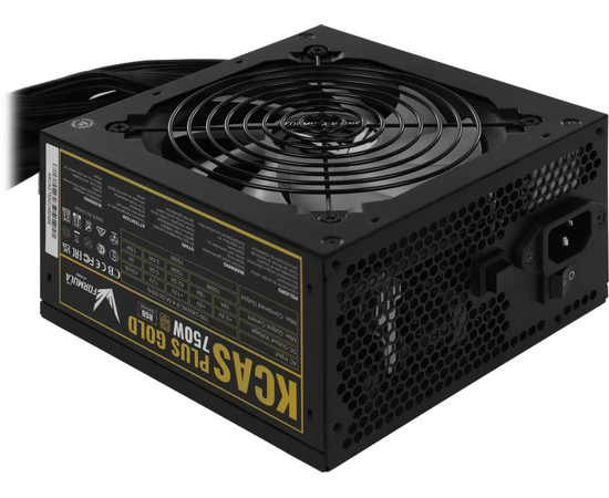  Блок питания Formula AC KCAS Plus Gold ATX 750W RGB (KCAS Plus 750G) 80+ gold (20+4pin) APFC 120mm fan color LED 8xSATA RTL 