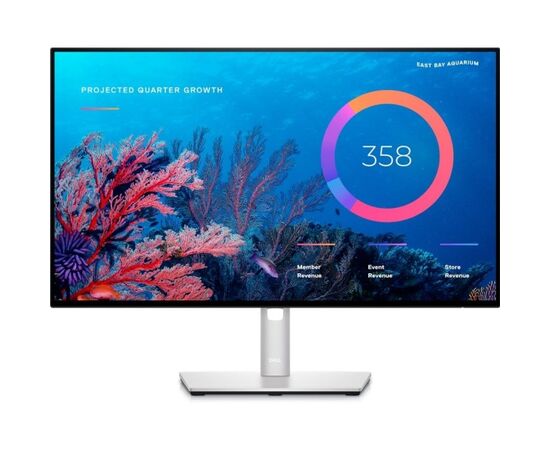  Монитор Dell 23.8" U2422HE черный IPS LED 5ms 16:9 HDMI матовая HAS Pivot 1000:1 250cd 178гр/178гр 1920x1080 DisplayPort FHD USB 7.32кг 