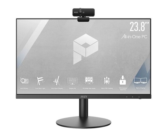  Моноблок MSI Pro AP241Z 5M-061XRU (9S6-AE0411-084) 23.8" Full HD Ryzen 5 5600G (3.9) 8Gb SSD512Gb HD noOS 120W клав. мышь черный 1920x1080 
