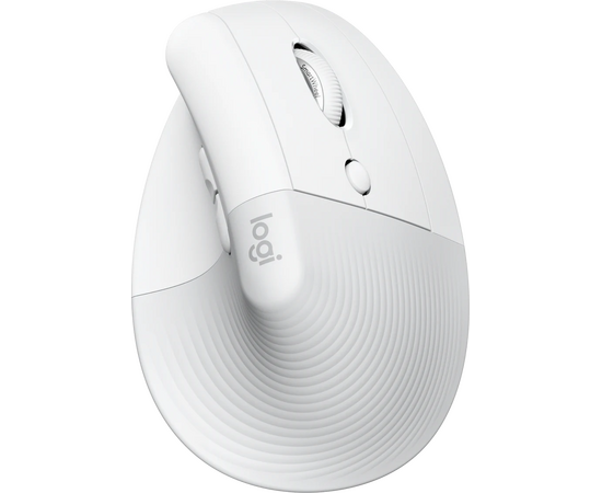  Мышь беспроводная Logitech Lift (910-006475) белый/серый оптическая (4000dpi) USB (5but) 