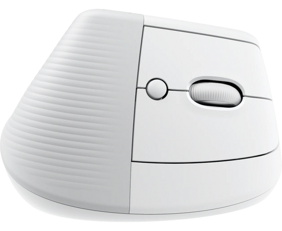  Мышь беспроводная Logitech Lift (910-006475) белый/серый оптическая (4000dpi) USB (5but) 